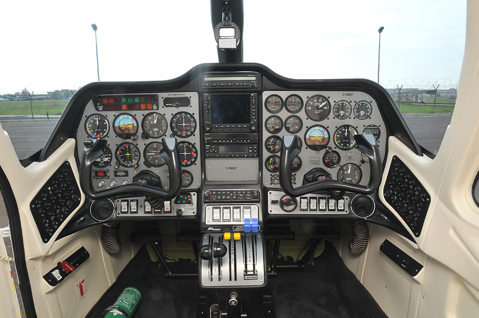 Tecnam P2008 Cockpit