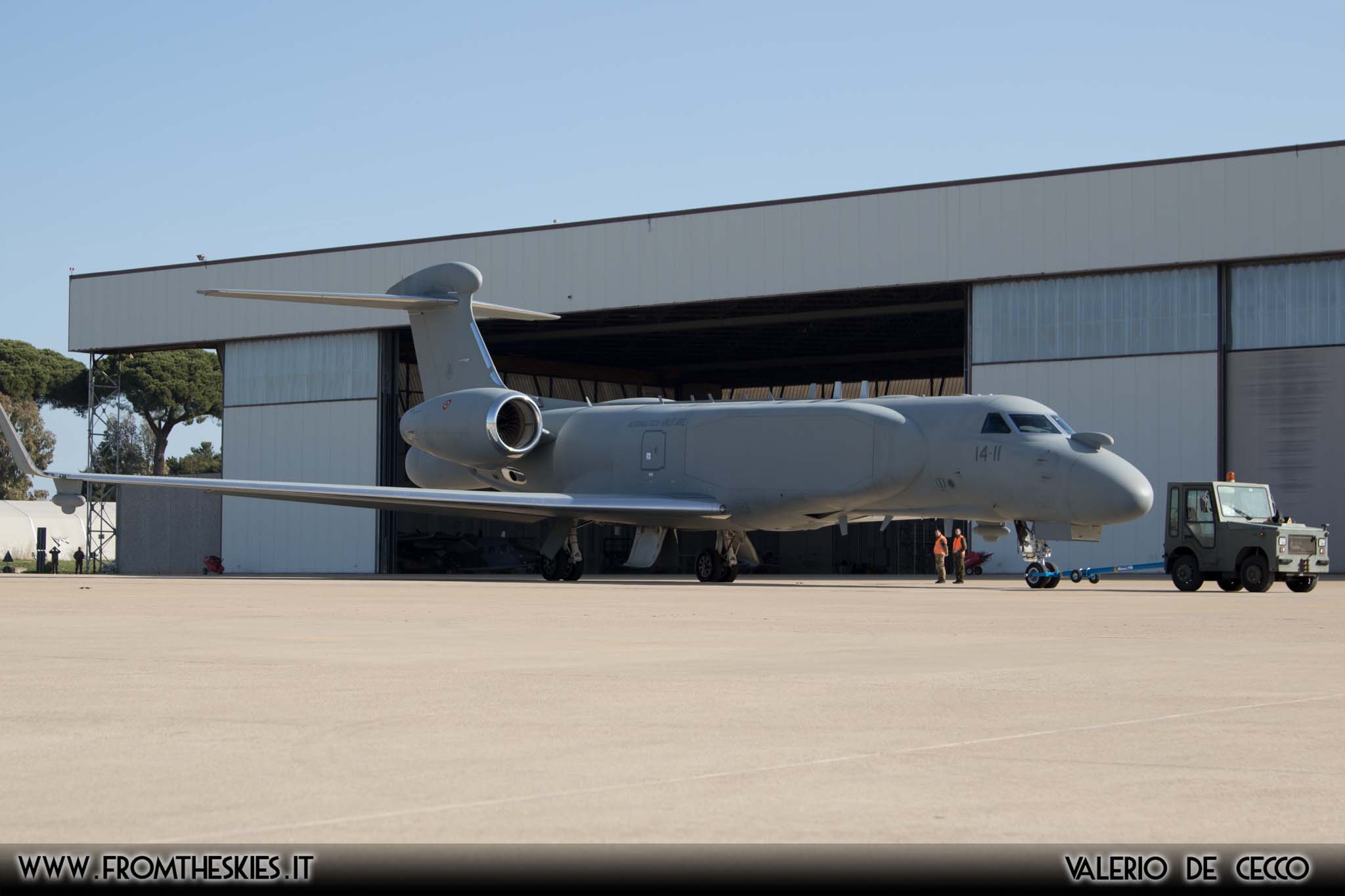 L'Aeronautica Militare Riceve Il Gulfstream G550 CAEW